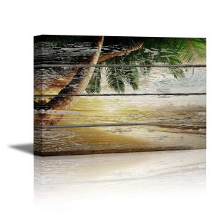 Tropical Wooden Picture