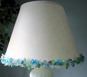 Sea Glass Lamp Shade