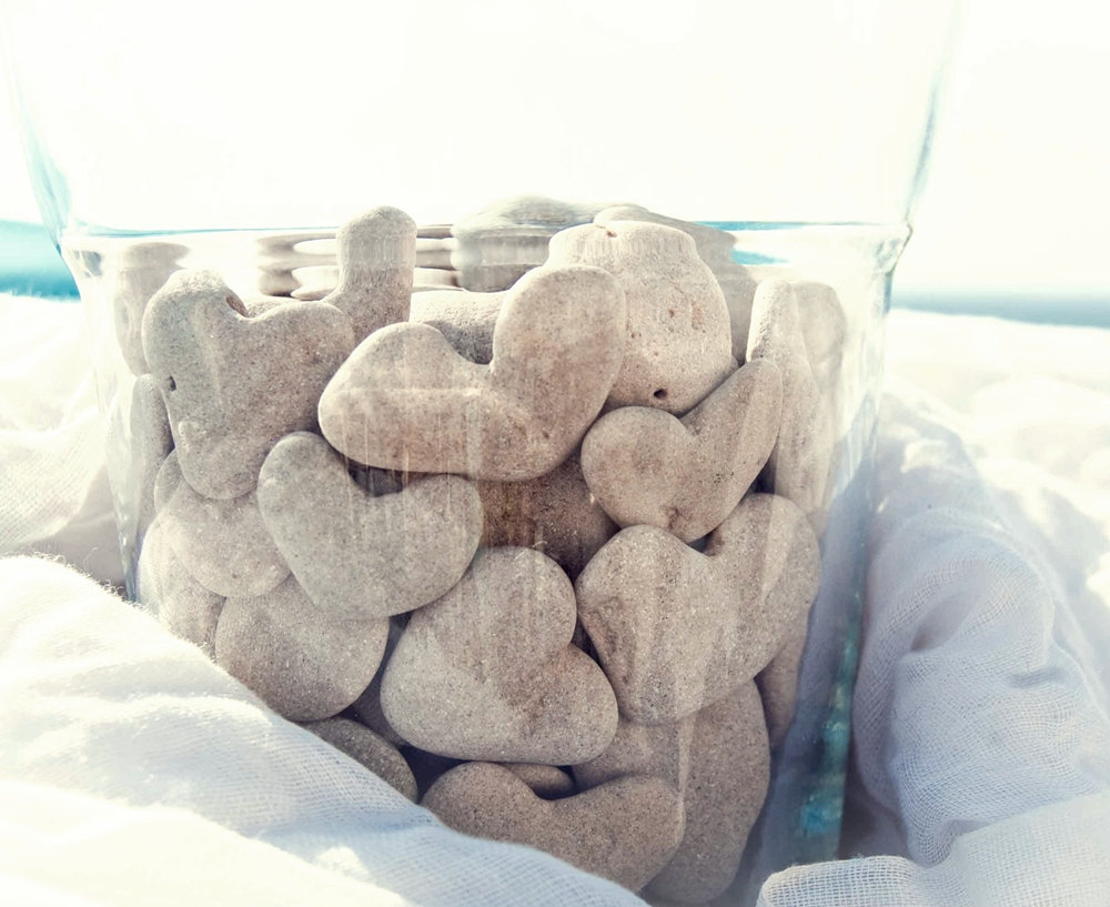 Heart Shaped Beach Stones