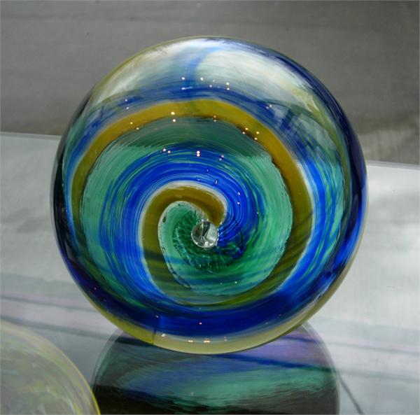 Spiral Glass fishing Float