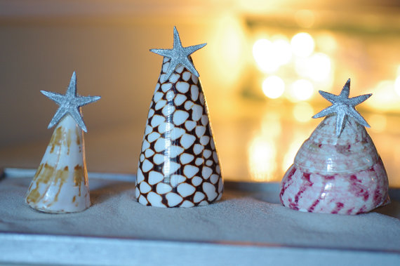 Seashell Christmas Trees