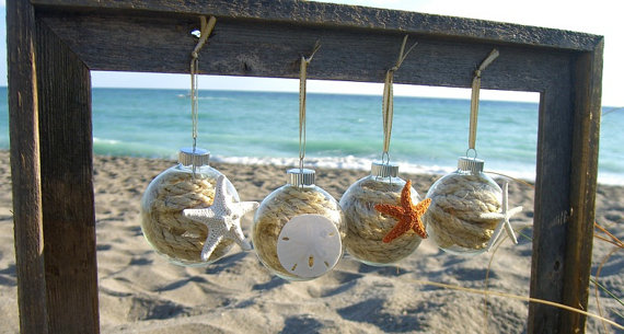 Beach Christmas Ornaments